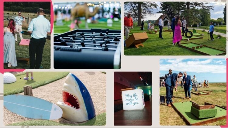 REDUCED Unique Mobile Mini Golf and Games Hire Business Operating Across the South East Photo 4