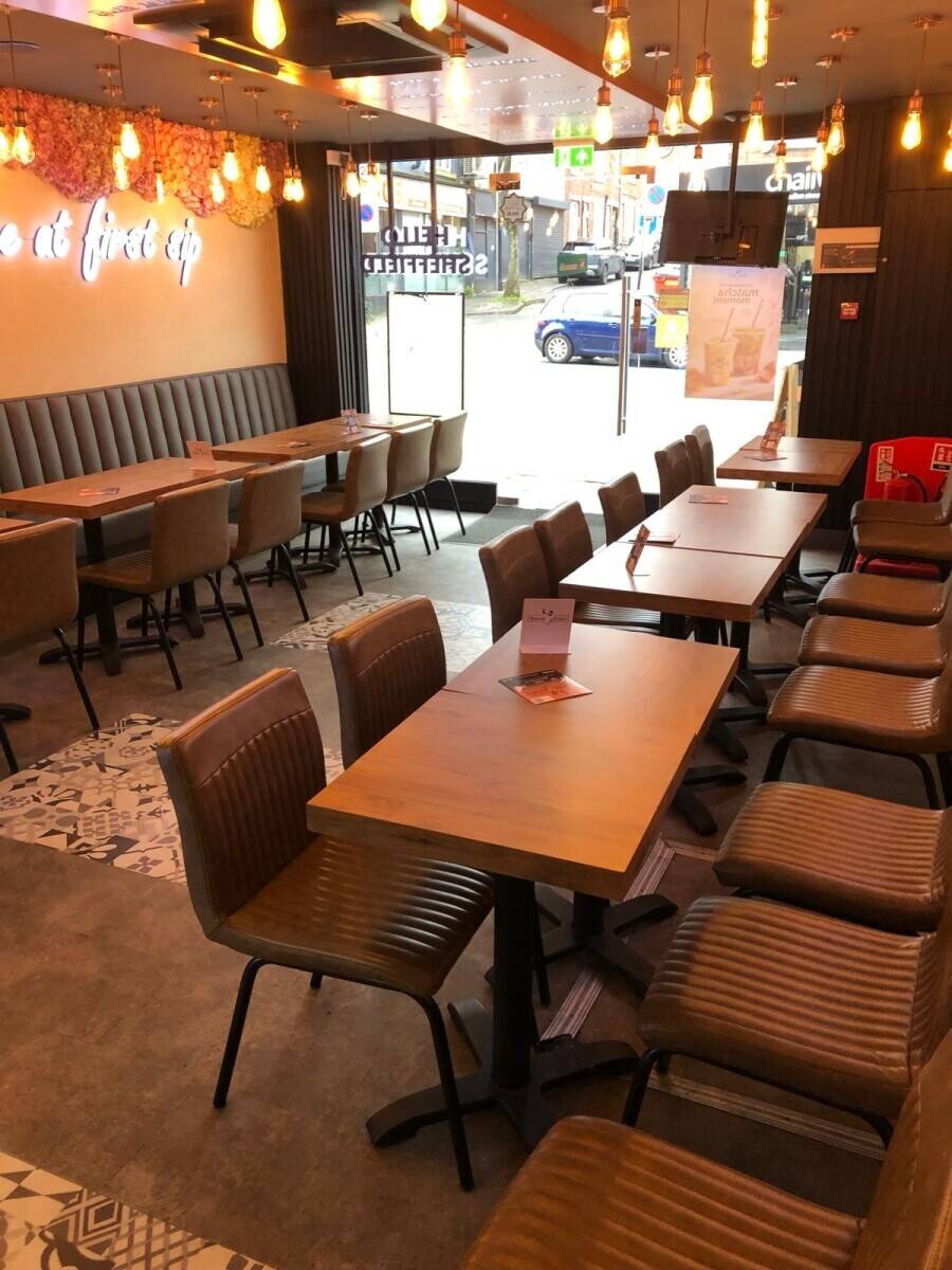 Modern Cafe/Takeaway Karak Chaii Sheffield