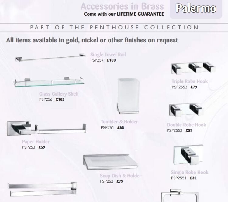 Long-Standing Bathroom Accessories Wholesale Business – 60+ Trade Clients