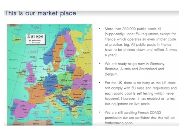 Ground-Breaking Chemical-Free Pool System – Asset Sale