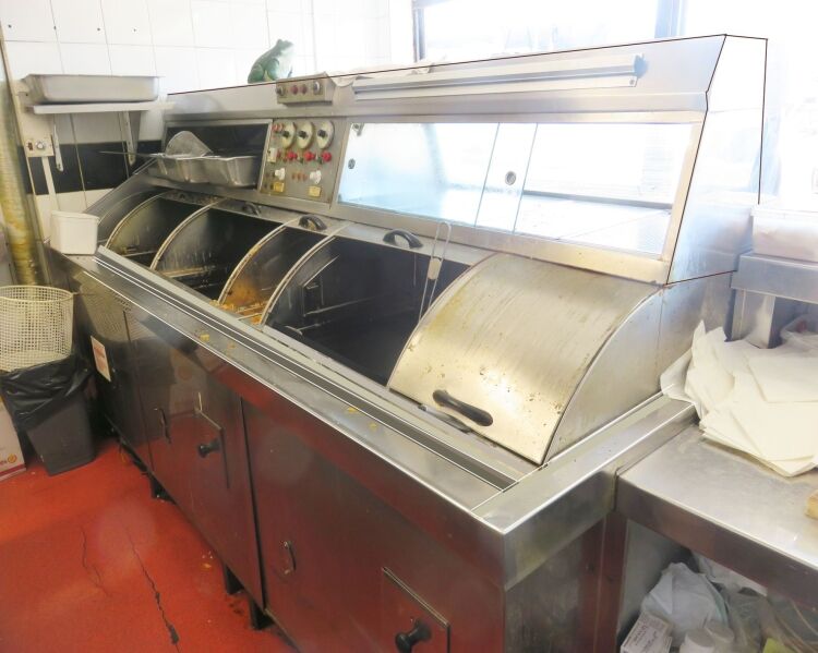 Grade II listed freehold fish & chip takeaway & restaurant in large coastal town.
