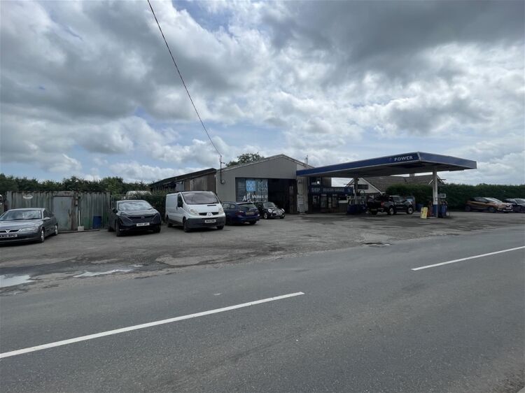 Under Offer: Roadside Commercial Site with Forecourt & Large Workshops For Sale in Winkleigh Photo 4