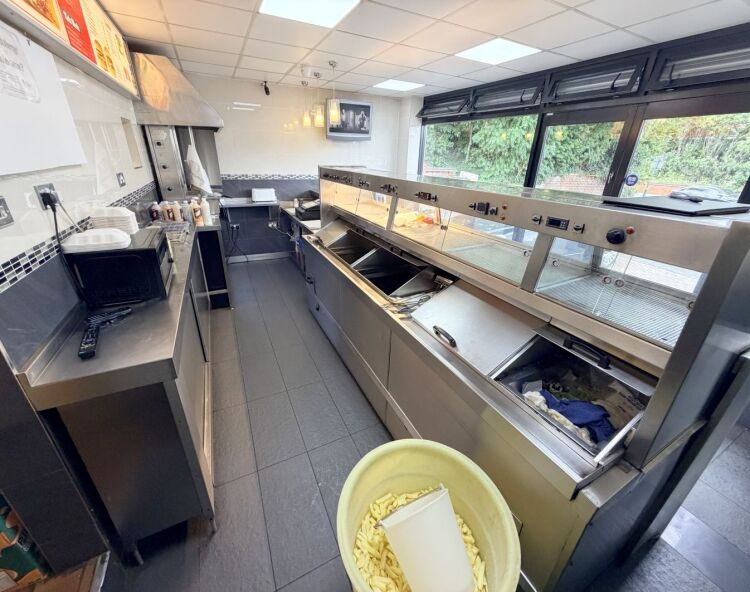 Well presented fish & chip takeaway, offered freehold or new lease,same ownership 22 years.