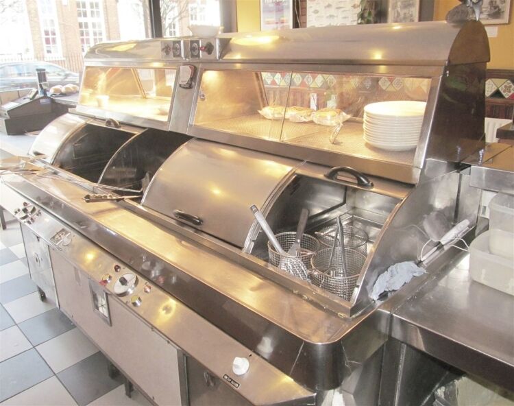 Fish & chip takeaway and restaurant, Kingston upon Thames