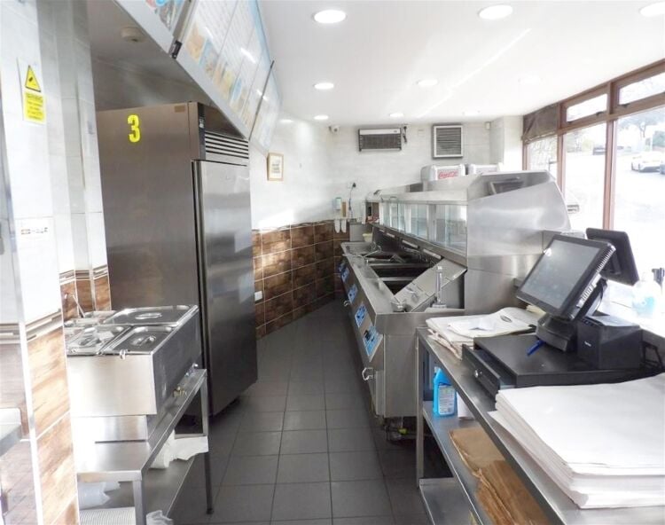 Detached fish & chip shop with three-bed home, Pennine market town