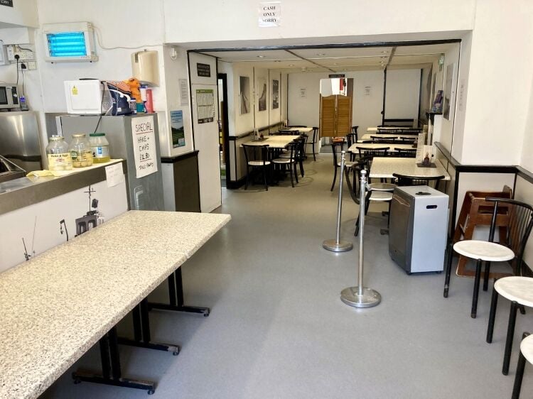 FISH & CHIP TAKEAWAY with SEATING/RESTAURANT AREA and ACCOMMODATION Photo 4