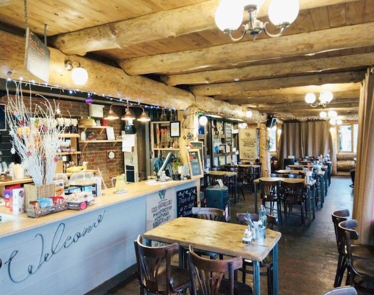 Exceptional uniquely styled & fully fitted & equipped completely unopposed Cafe.