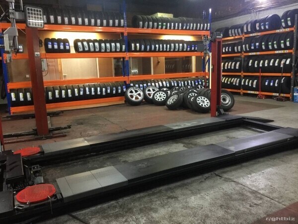 REPUTABLE TYRE & WHEEL ALIGNMENT GARAGE FOR SALE. PRIME LOCATION SMETHWICK. HUGE POTENTIAL SITE Photo 1
