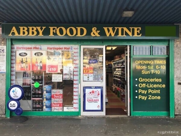 REDUCED Convenience Store & Off Licence in Seaton Carew, Hartlepool Leasehold £14,950 Photo 1