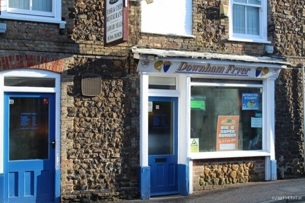 VERY BUSY TOWN CENTRE FISH AND CHIP SHOP REDUCED TO £100000 SAME OWNER 25 YEARS RETIREMENT SALE Photo 1