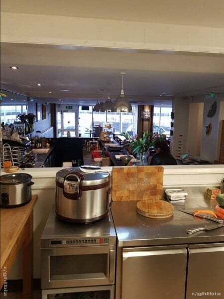 Cafe & Restaurant for sale on the promenade looking out over the estuary to the Lake District Photo 1