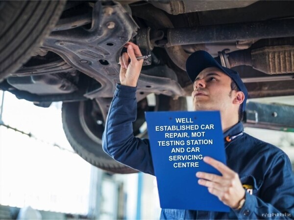 A WELL ESTABLISHED CAR REPAIR, BUSY MOT TESTING STATION AND CAR SERVICING CENTRE IN DUNFERMLINE Photo 1