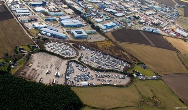 For Sale Overton Vehicle Dismantlers, Dyce Facility & Cairn, Yard, Aberdeen Photo 1