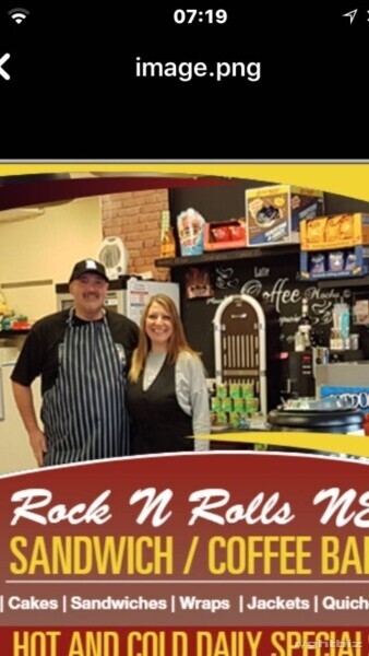 Sandwich coffee bar  has seating area  good trade from contractors  and two schools Photo 1