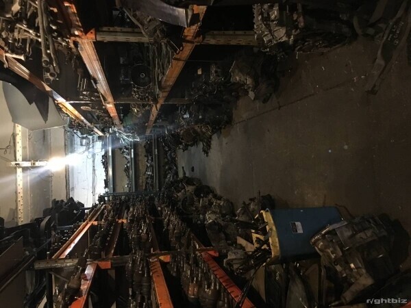 Car Breakers Dismantlers ELV scrapyard vehicle yard for sale BRADFORD INDOOR YARD Photo 1