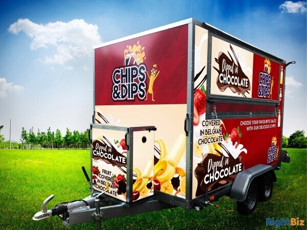 Food Trailer business for sale.  Full training and business setup support.  Includes pitch Photo 1
