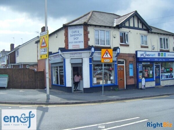 ATTRACTIVE CAFE & SANDWICH SHOP/ FOOD TO GO IN OLDBURY, WEST MIDLANDS Photo 1