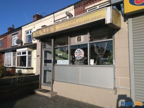 Freehold Fish and Chips Chinese Takeaway Business Living Accommodation Horwich Bolton For Sale Photo 1