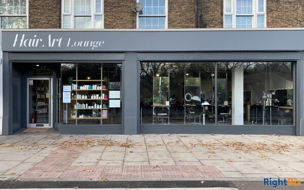 Modern industrial hair salon in Oval. Has  Been open over 3 years. It’s double front, nice park view. Photo 1