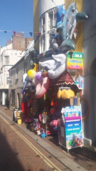 Busy Traditional Seaside Shop selling Gifts, Summer Beach Goods, Toys etc. Photo 1