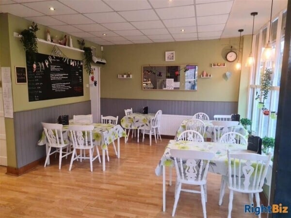 An Attractive Cafe in Widnes Village in Cheshire Photo 1