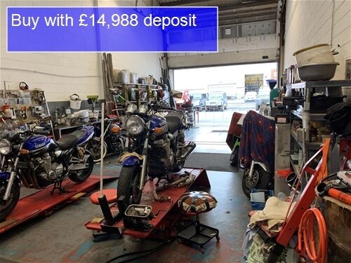 MOTORCYCLE MOT & REPAIRS CENTRE IN SWANSEA SUBURB