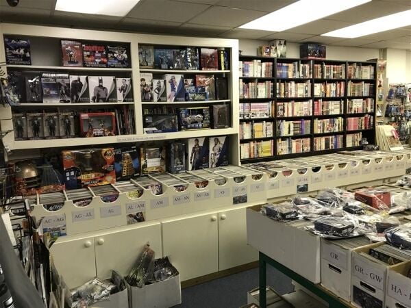 RETAIL & ONLINE COMICS & COLLECTABLES SUPERSTORE IN CARDIFF CITY CENTRE