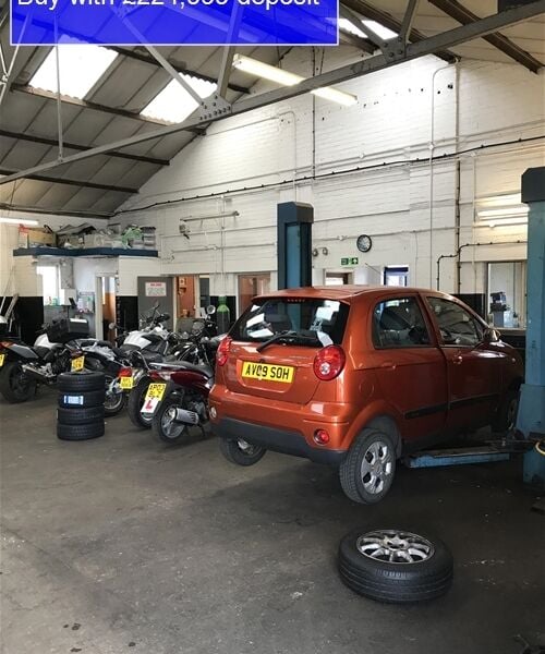 IMPRESSIVE FREEHOLD MOT TESTING & REPAIRS CENTRE WITH MOTORCYCLE SALES SHOWROOM IN SUFFOLK