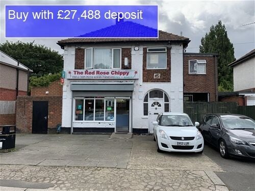FISH BAR & FASTFOOD TAKEAWAY & DELIVERIES WITH FAMILY HOME NEAR STOCKTON ON TEES