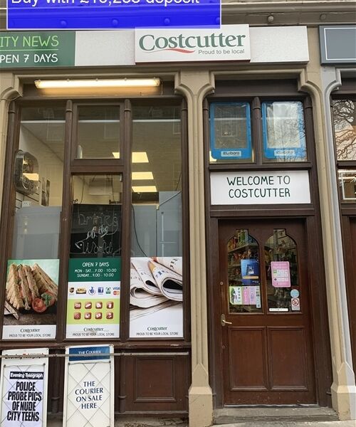 CONVENIENCE STORE & COUNTER NEWSAGENT IN DUNDEE CITY CENTRE