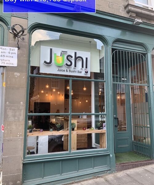 STYLISH JUICE & SUSHI BAR IN DUNDEE CITY CENTRE STYLISH JUICE & SUSHI BAR IN DUNDEE CITY CENTRE