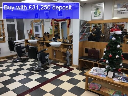 FREEHOLD OR LEASEHOLD GENTS HAIR SALON WITH PRIVATE APARTMENT IN REIGATE