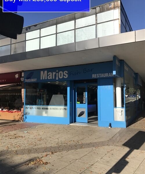 STUNNING FISH & CHIP RESTAURANT & FASTFOOD TAKEAWAY ON ALFRETON HIGH STREET
