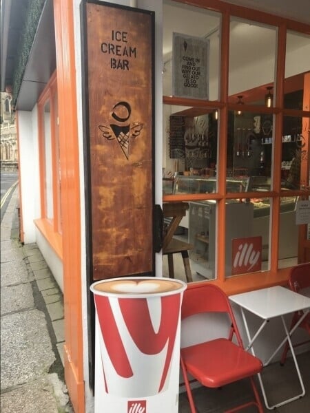 For Sale Is An Well Established Artisan Gelato Ice Cream Cafe Bar In Truro Cornwall Photo 2
