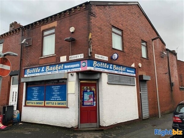 CONVENIENCE STORE densely populated locality  LEIGH, Lancashire Photo 1