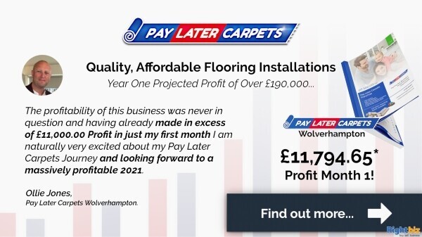 Pay Later Carpets Franchise Derby Our First Franchisee Made £11,000+ Profit in Month One Photo 1