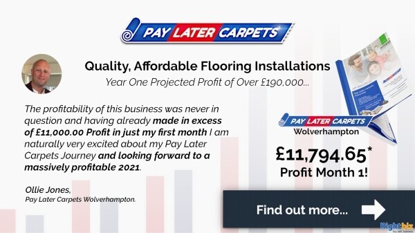 Pay Later Carpets Franchise St Davids Our First Franchisee Made £11,000+ Profit in Month One Photo 1