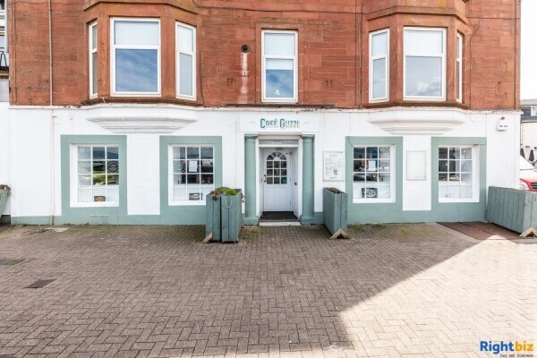 SOLD - Similar Wanted - Superb Seafront Licensed Café For Sale, Largs Photo 1
