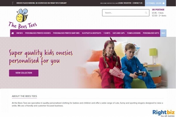 Wonderful Online Retailer of Personalised Clothing for Babies and Children Photo 1