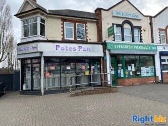 Leasehold Fish & Chip Takeaway Located In Billesley