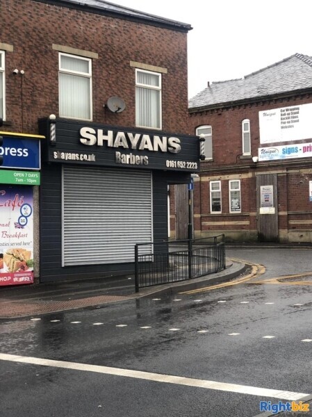 Barbers Salon for Sale in Oldham Leasehold Photo 1