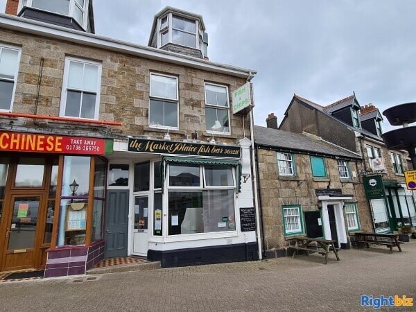 Profitable Cornish Coastal Town Fish & Chip Takeaway With 2 Bedroom Accommodation Photo 1