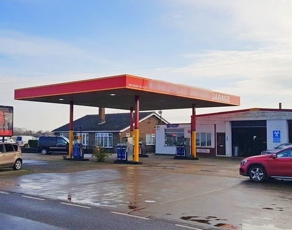 Freehold  Petrol station and Car Garage with House in Woodhall Spa Lincolnshire Photo 1