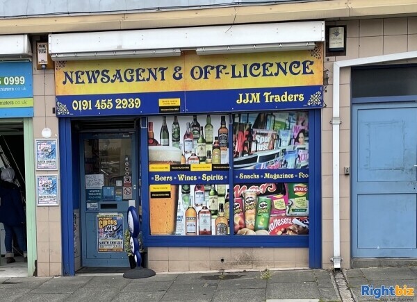 REDUCED Price Low Council Rent Newsagent in South Shields with unused Premises Licence Photo 1