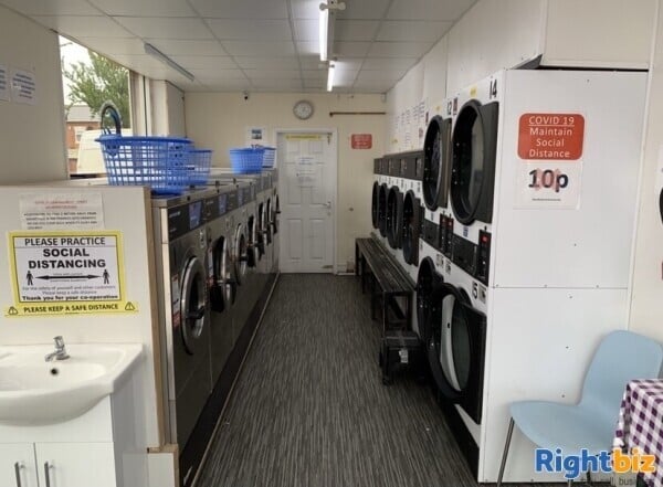 3x Self Service Coin Operated Launderettes in Leicester For Sale Photo 1