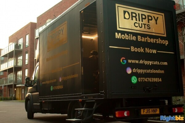 Luxury Mobile Barbershop Van Photo 1
