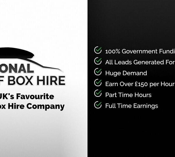 Earn £30,000 * Part Time * 275 Hours - 100% Funding Available - National Roof Box Hire Stirling Photo 1