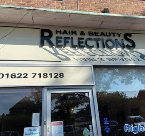 Well Established  Hair & Beauty Salon with 2 Bed Flat For Sale Photo 1