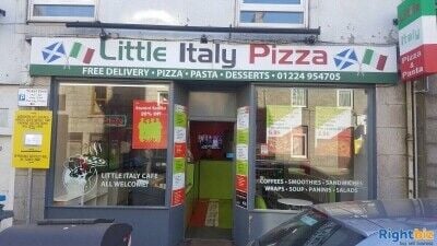 Leasehold Italian takeaway for sale in Aberdeen Leasehold Italian takeaway for sale in Aberdeen