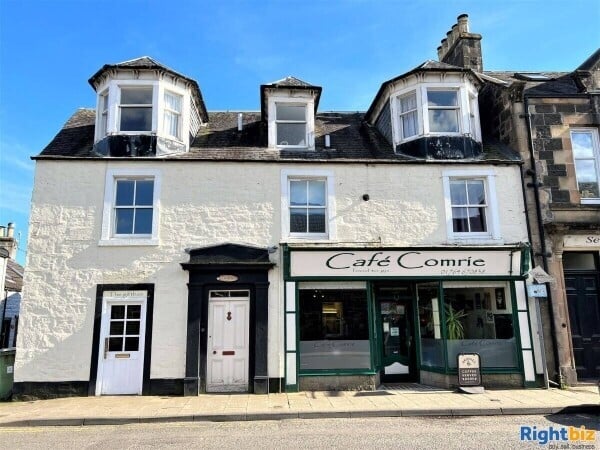 A well-presented cafe business in a popular and sought after Perthshire village. (ref 1461)